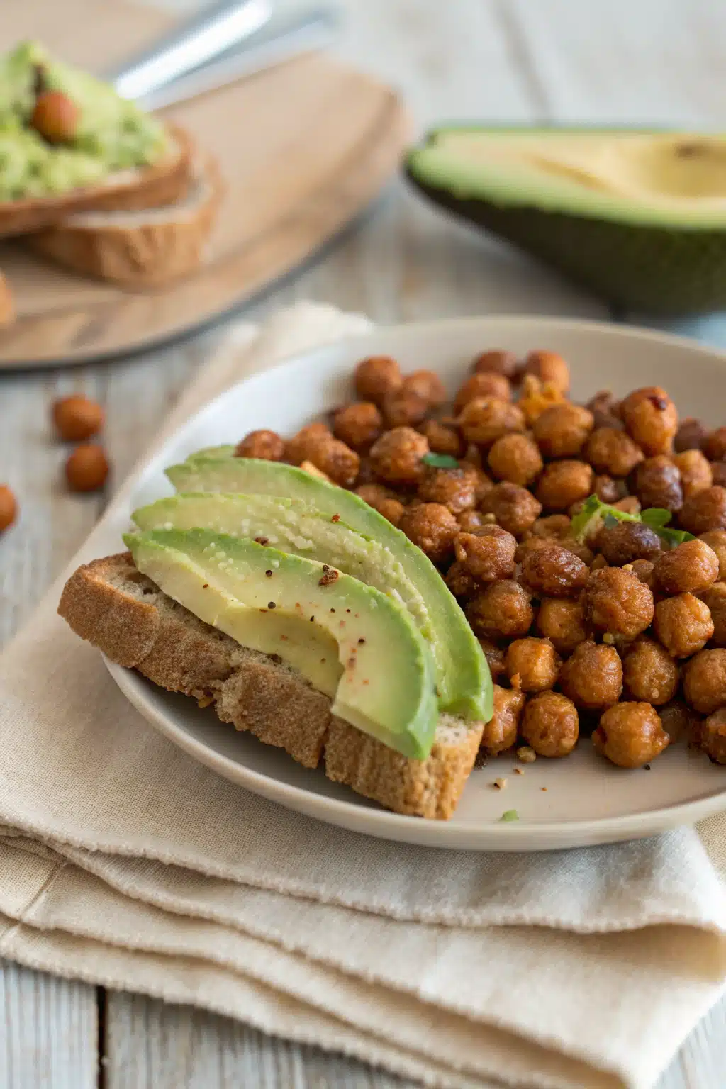 Healthy Meal Plans slice on plate showing perfect texture and swirl pattern
