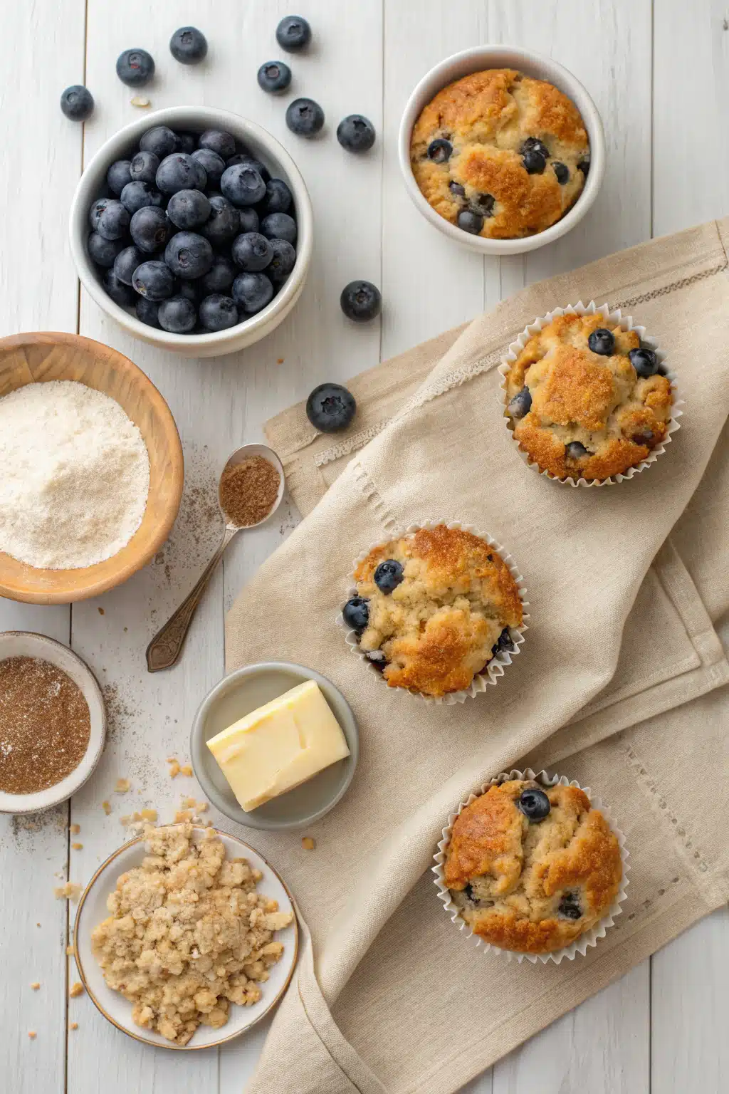 Recipes 2 beautifully presented from an overhead angle