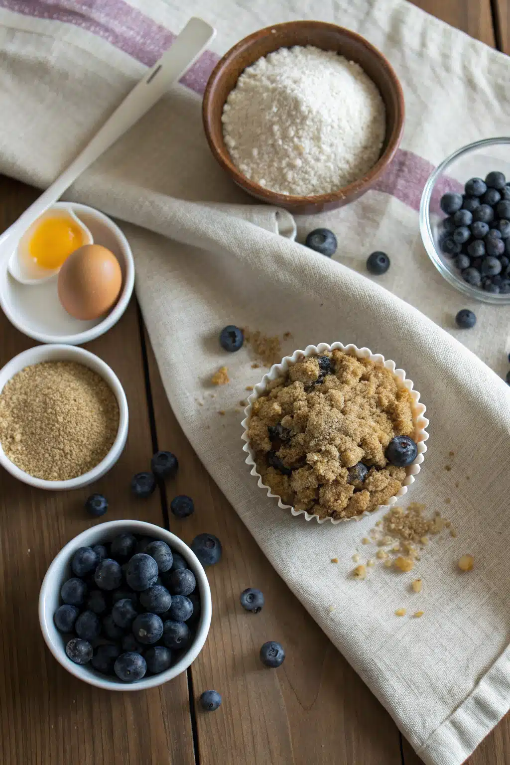 Recipes beautifully presented from an overhead angle