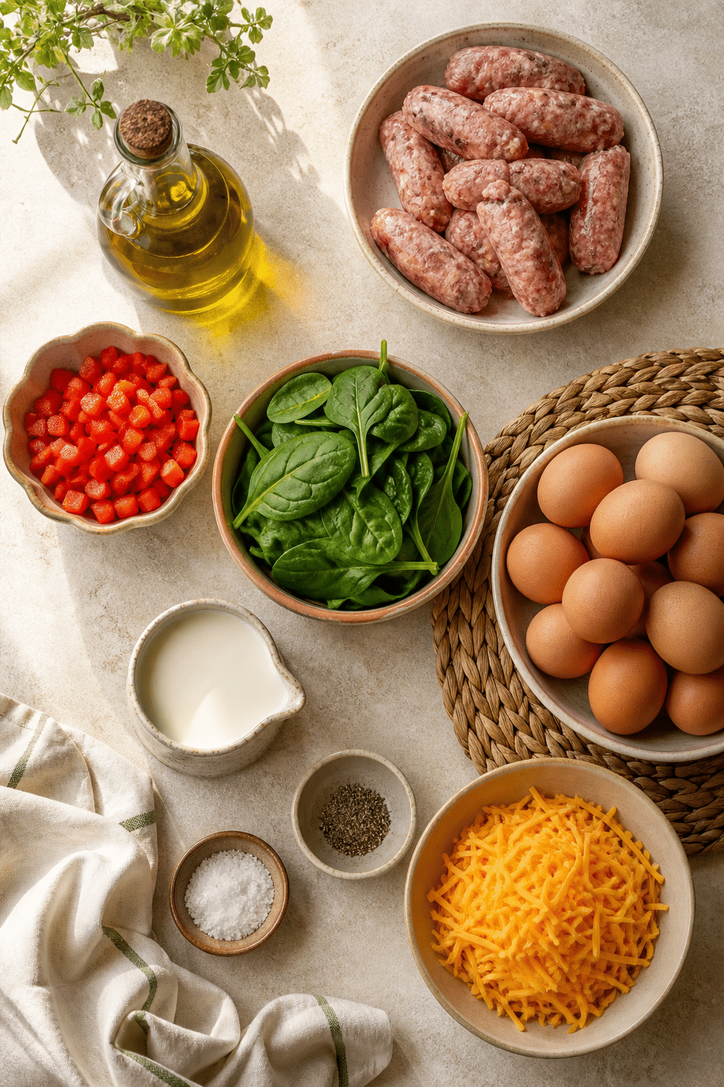 low carb breakfast casserole ingredients