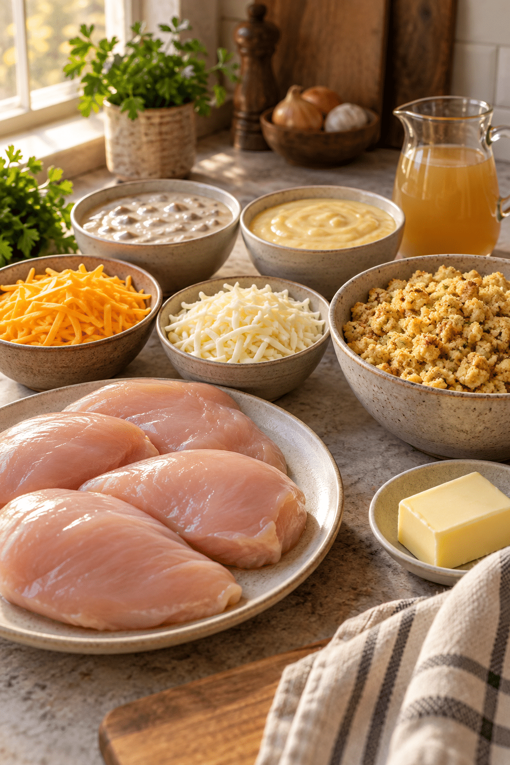ingredients for chicken yum yum
