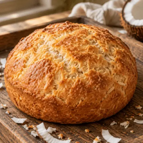 coconut bake finished dish