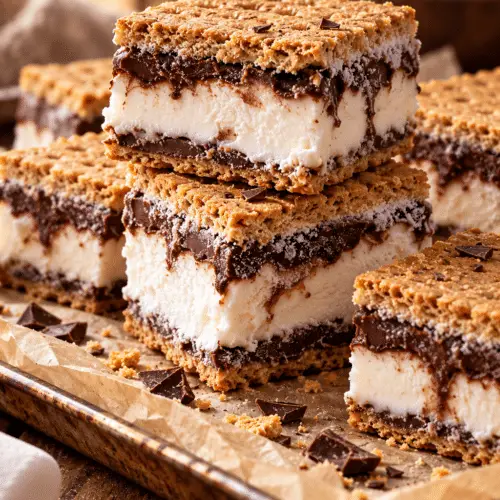 frozen s’mores squares
