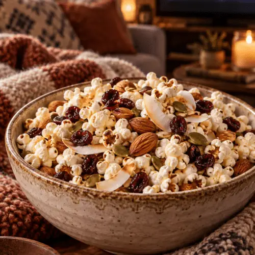 paleo movie night snacks in a serving bowl