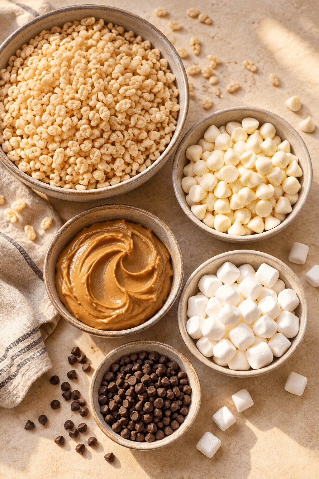 Ingredients for avalanche cookies