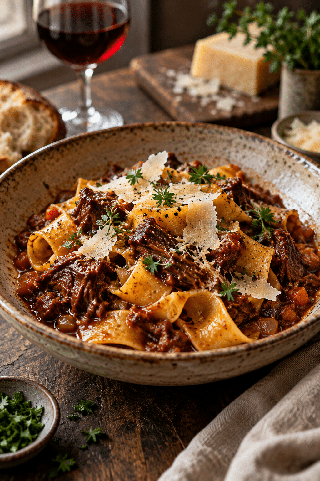 beef cheek ragu pasta ingredients