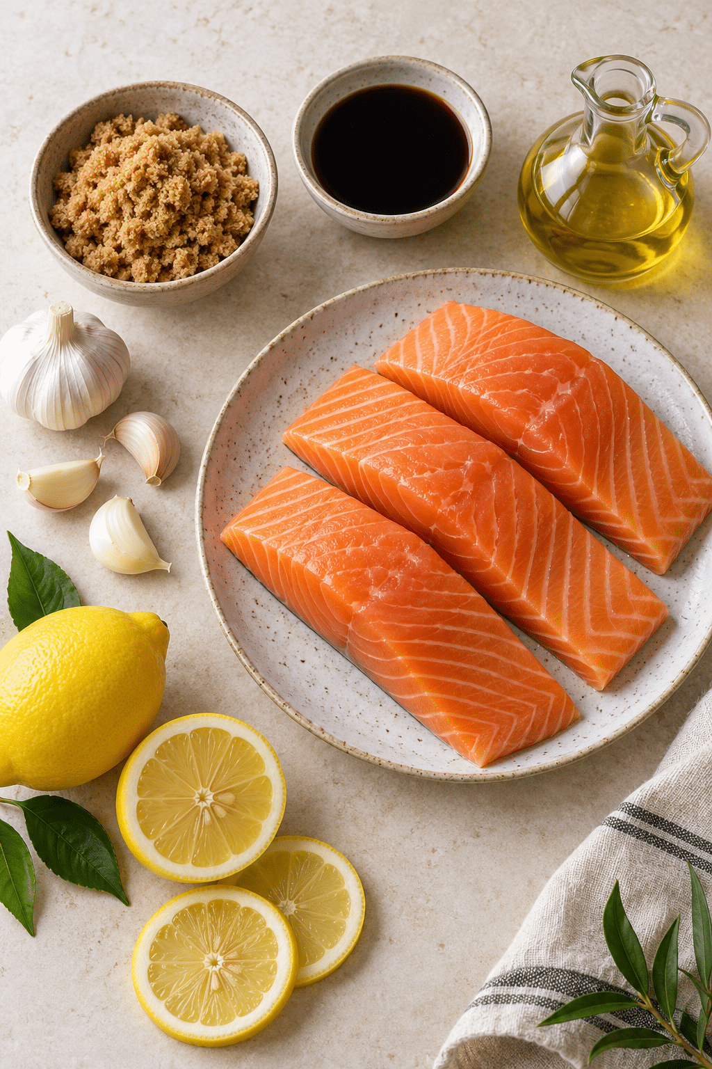 brown sugar soy sauce salmon ingredients