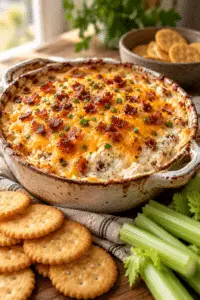 crack dip finished dish