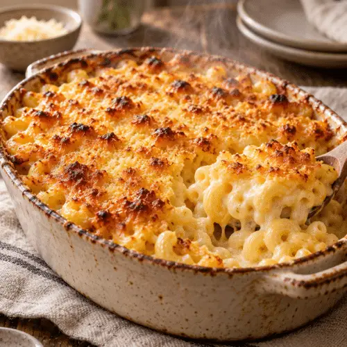 easy kid friendly macaroni and cheese finished dish