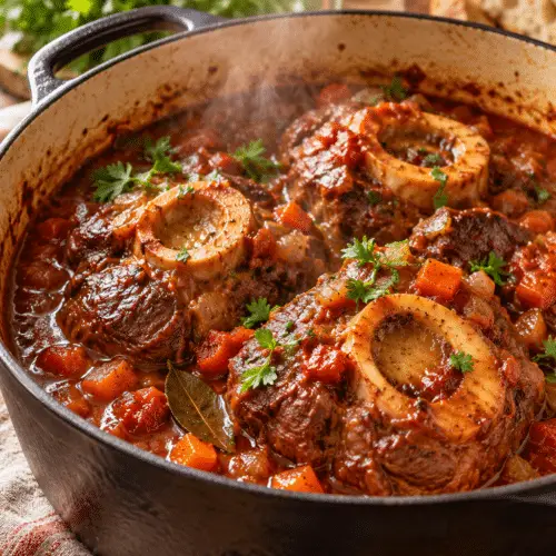 easy osso buco with beef shanks