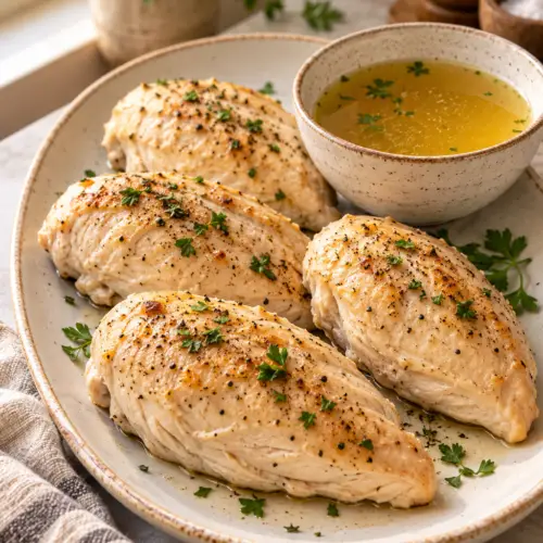 Frozen chicken breasts cooked in the Instant Pot