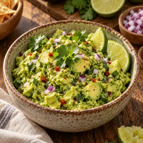 Fresh guacamole