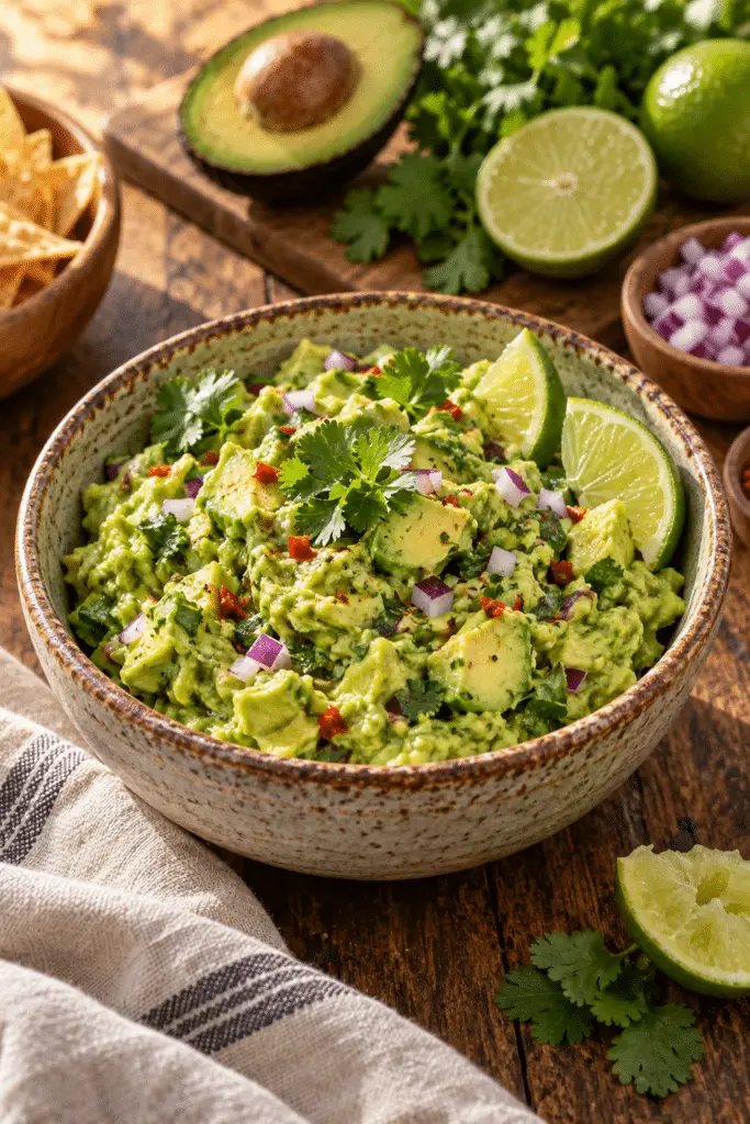 Fresh guacamole