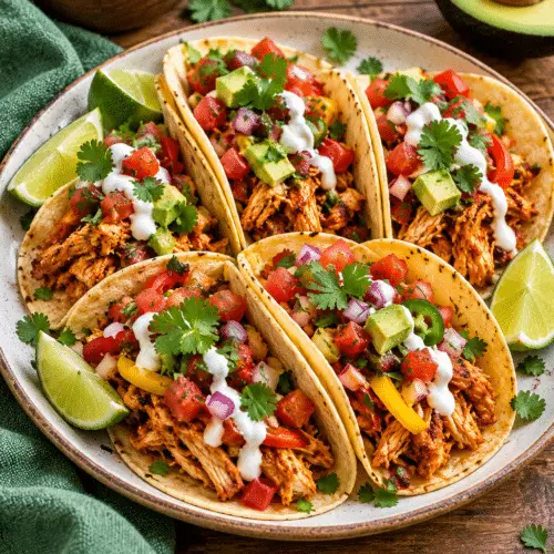 instant pot chicken tacos
