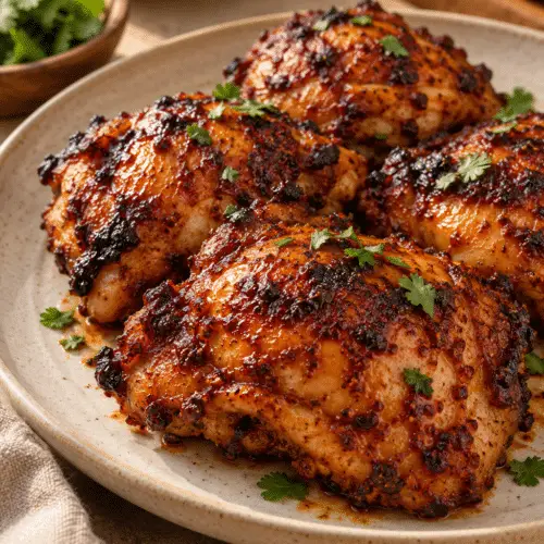 Keto chipotle chicken with smoky browned edges