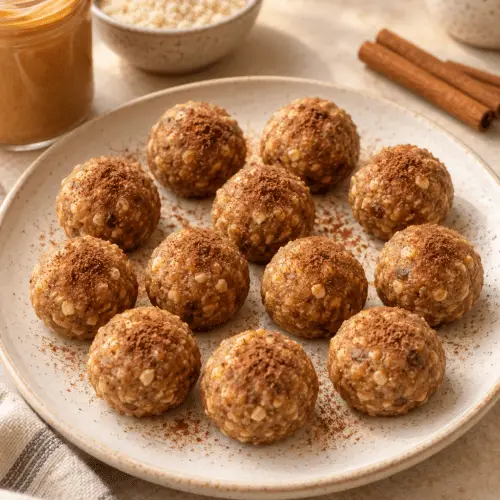 keto protein balls finished snack