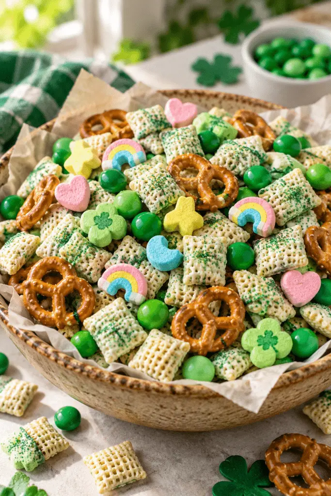 leprechaun bait snack mix