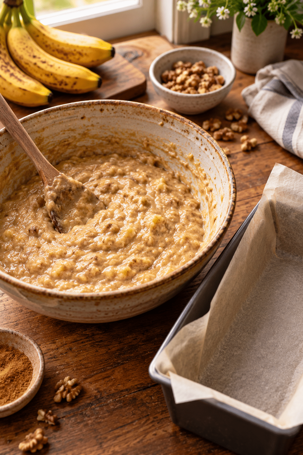 banana bread batter