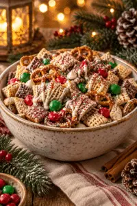 Reindeer food snack mix