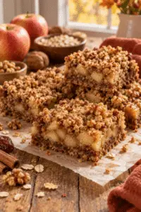sugar free apple pie bars