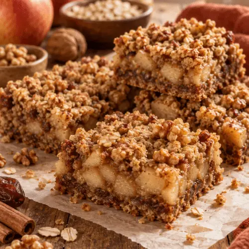 sugar free apple pie bars