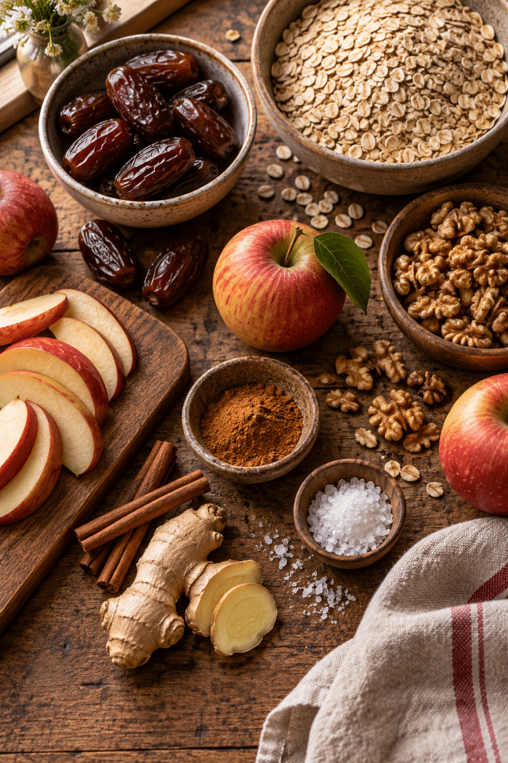 ingredients for sugar free apple pie bars